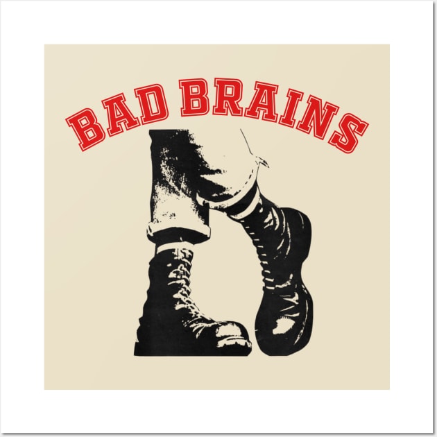 Boots bad brains Wall Art by Lulabyan